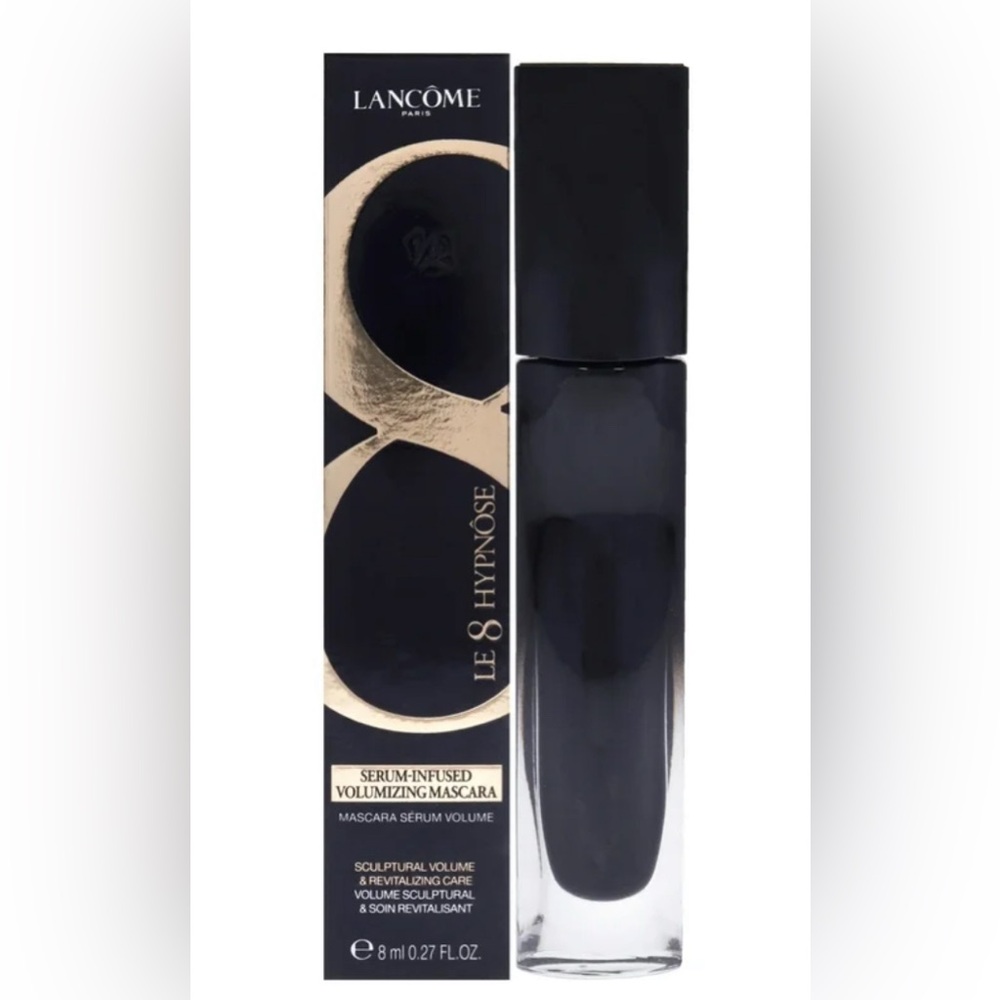 Lancome 8 Hypnôse Serum-Infused Volumizing Mascara - Black New in Box